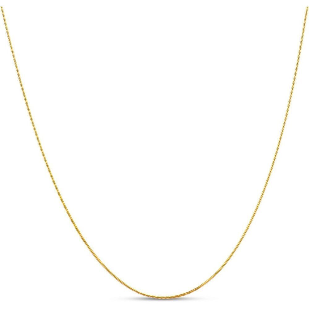 Women Yellow Snake 925 Sterling Silver 14-24" Adjustable Chain Necklace Jewelry - Picture 6 of 6